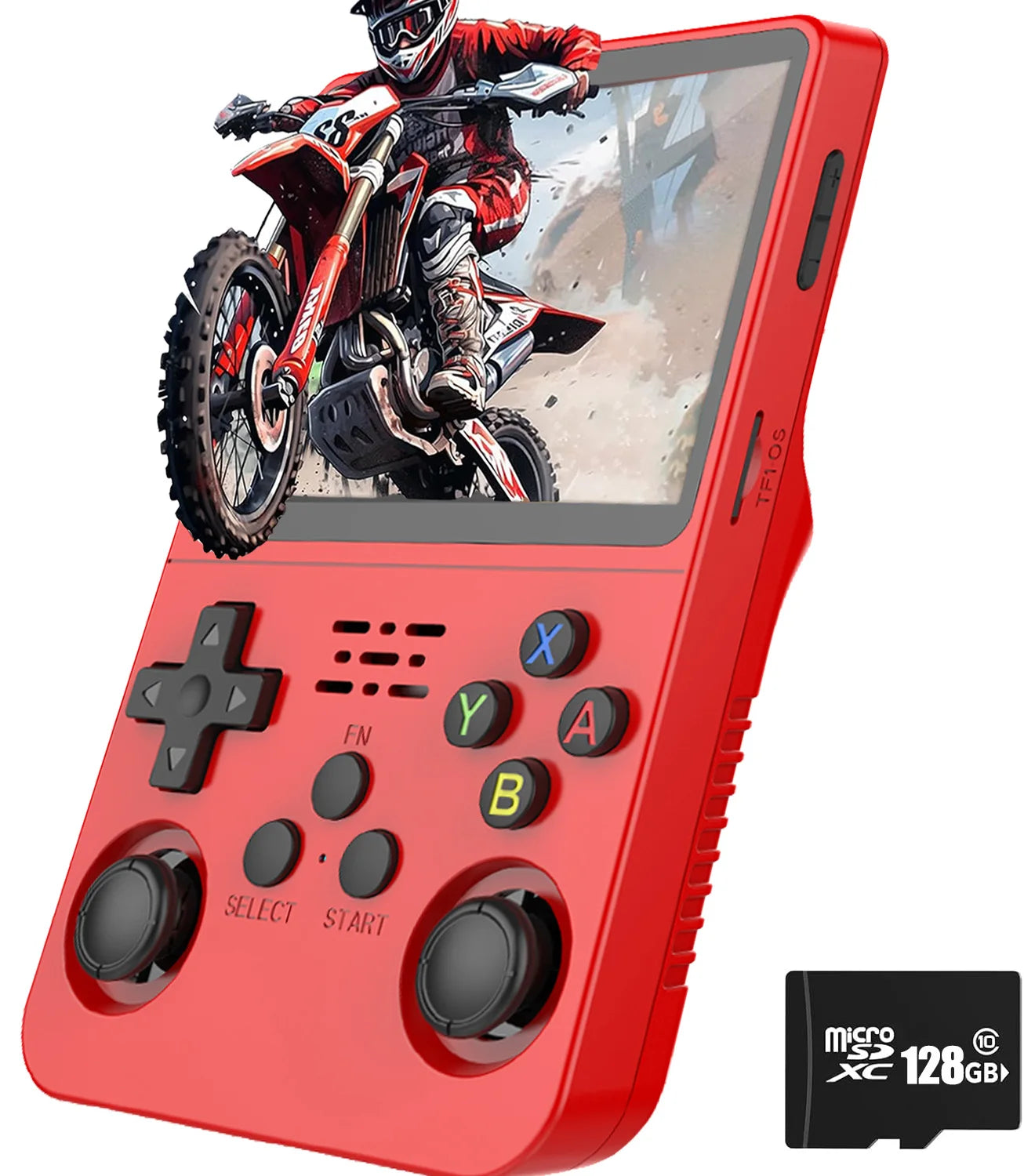 R36S Classic Retro Game Console with ARKOS System Video Games Single Card Portable Hand-held Gaming Console Kids Gift 3.5 Inch