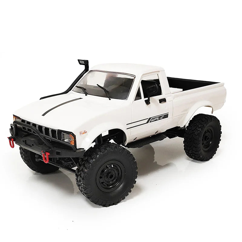 WPL C24-1 RC Car – 1:16 4WD Rock Crawler with LED Lights