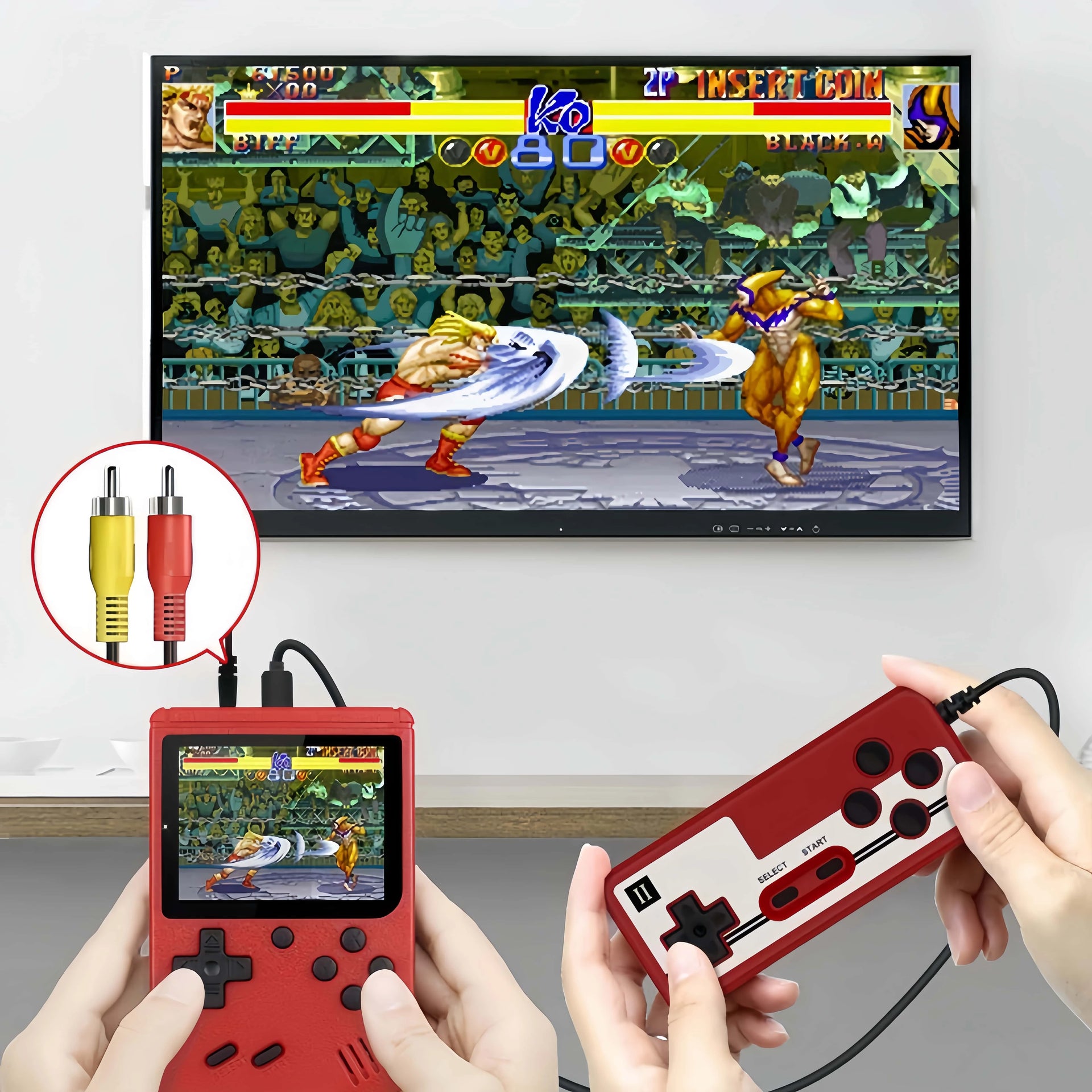 3.0" Retro Handheld Game Console – 400 Built-In Games
