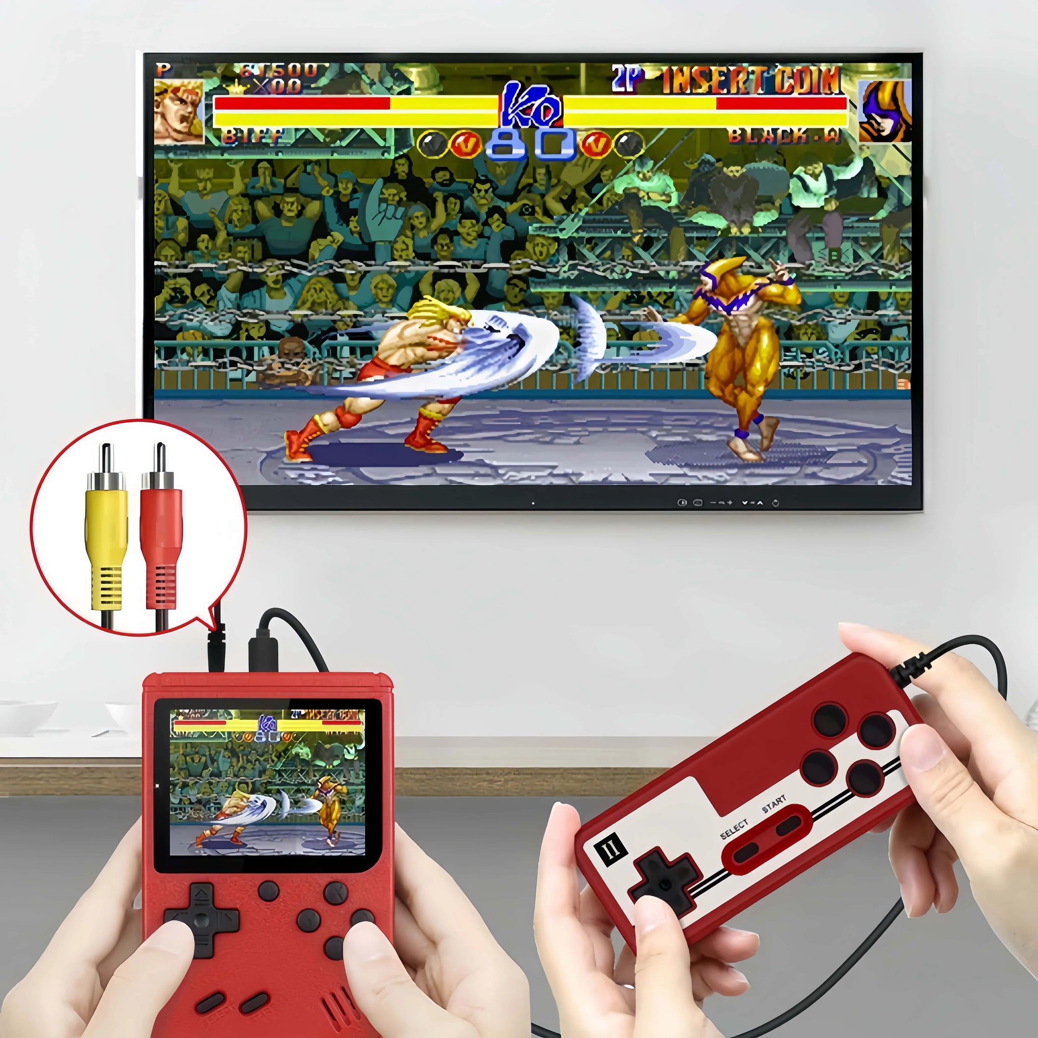 3.0" Retro Handheld Game Console – 400 Built-In Games