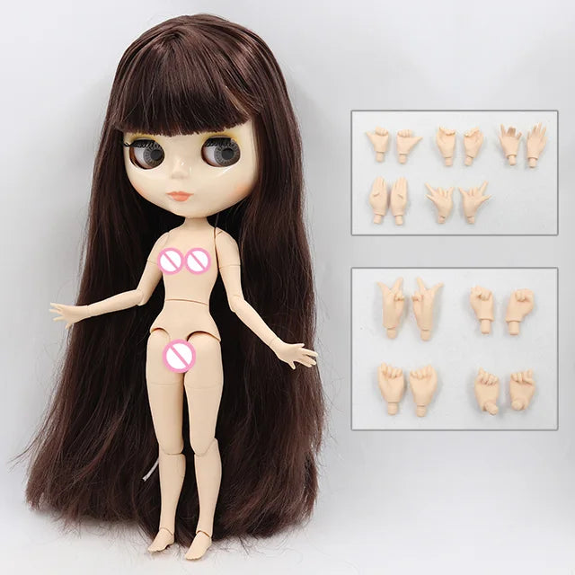 ICY DBS 1/6 BJD Blythe Doll – 30cm Jointed Anime Doll White Skin