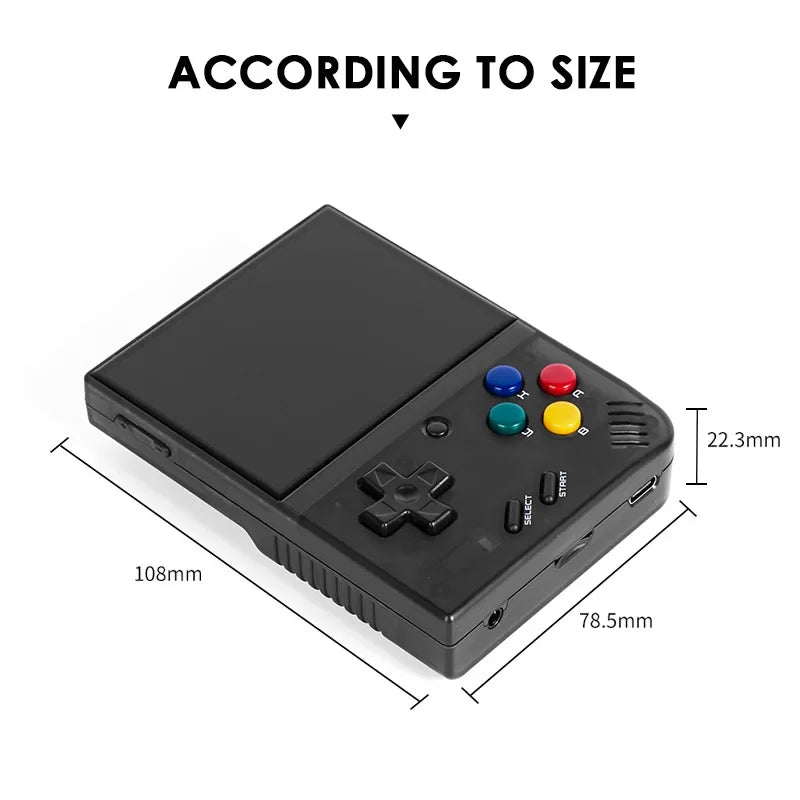 MIYOO Mini Plus V2 Handheld Game Console – IPS Screen