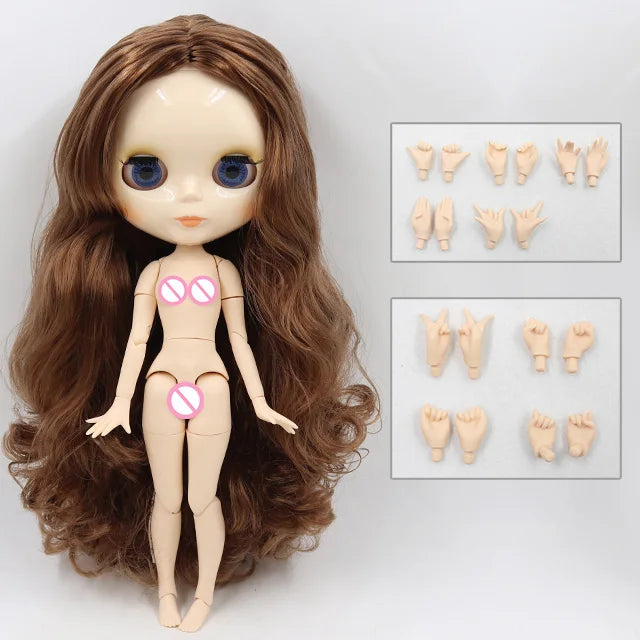 ICY DBS 1/6 BJD Blythe Doll – 30cm Jointed Anime Doll White Skin