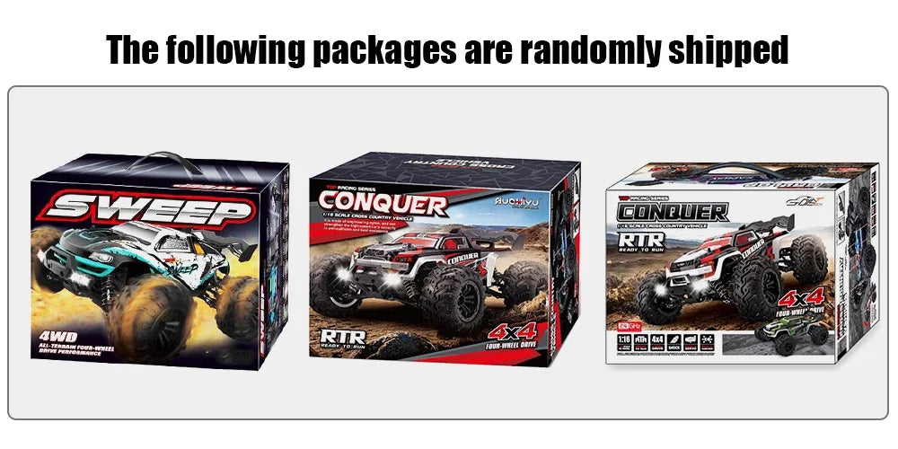 WLtoys 1:16 RC Car – High Speed 4WD Off-Road Monster Truck
