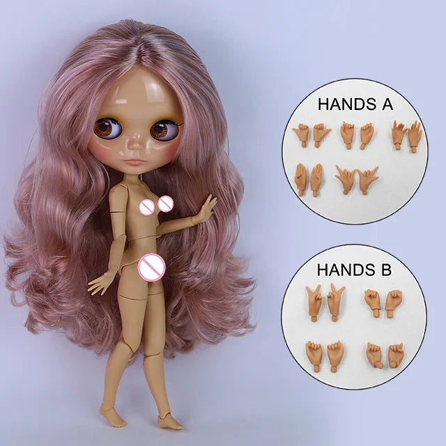 ICY DBS 1/6 BJD Blythe Doll – 30cm Jointed Anime Doll White Skin
