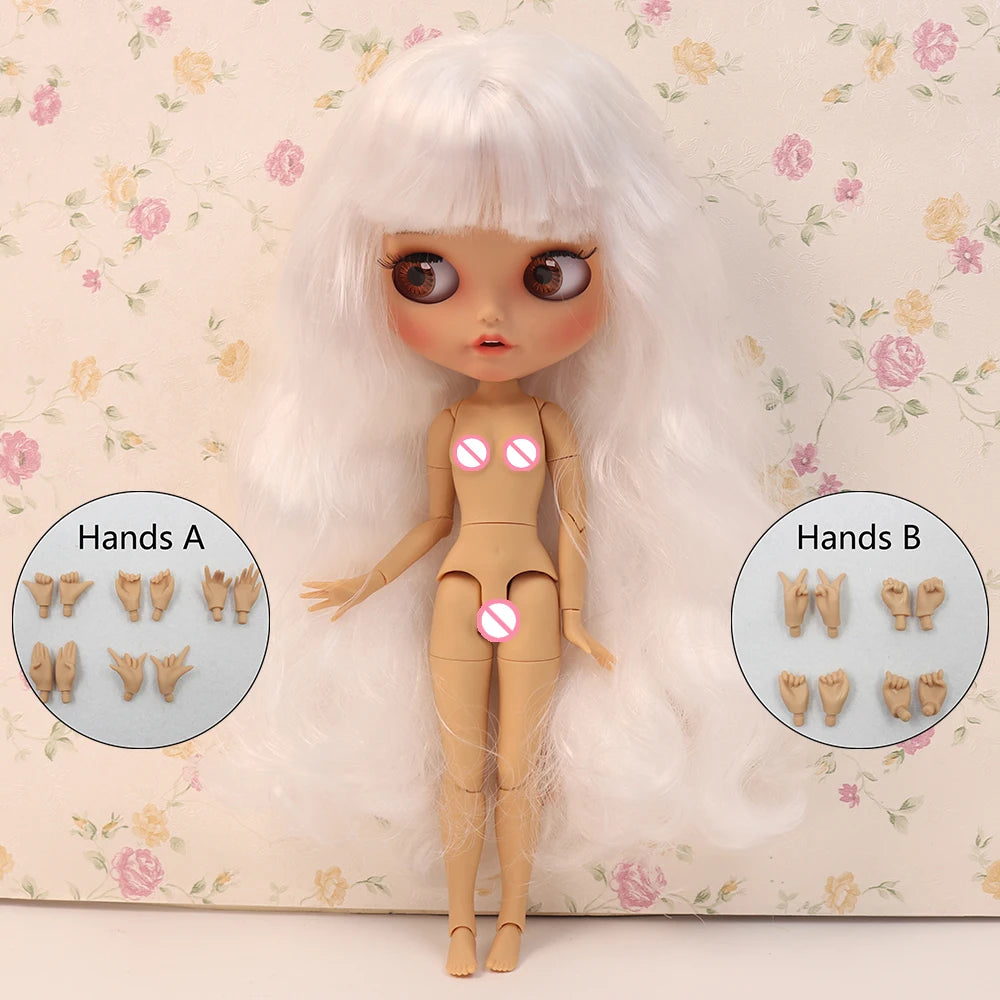 ICY DBS 1/6 BJD Blythe Doll – 30CM Jointed Anime Doll Tan Skin