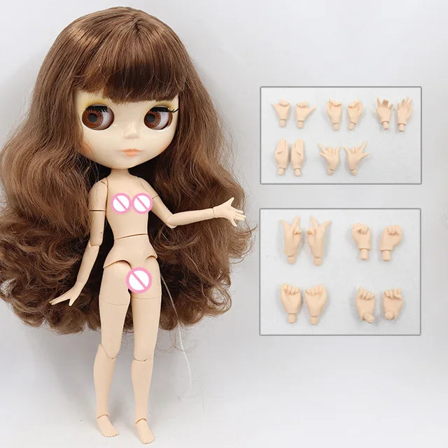 ICY DBS 1/6 BJD Blythe Doll – 30cm Jointed Anime Doll White Skin