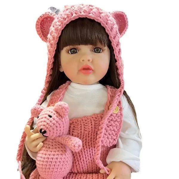 50CM Reborn Silicone Baby Doll – Realistic Newborn Girl