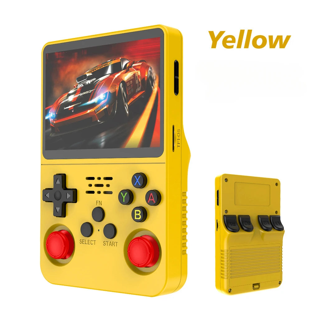 BOYHOM R36S Retro Handheld Game Console – 3.5" IPS Screen