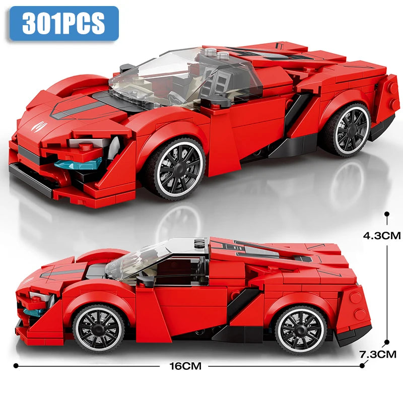 Speed Series Supercar Building Blocks
