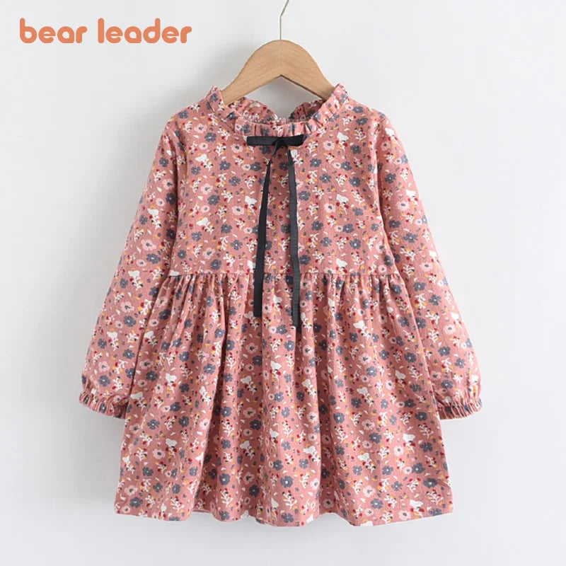 Bear Leader New Autumn Girls Dress 2-8 Years