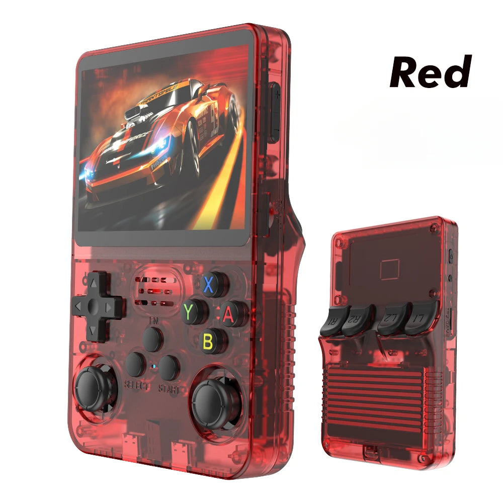 BOYHOM R36S Retro Handheld Game Console – 3.5" IPS Screen