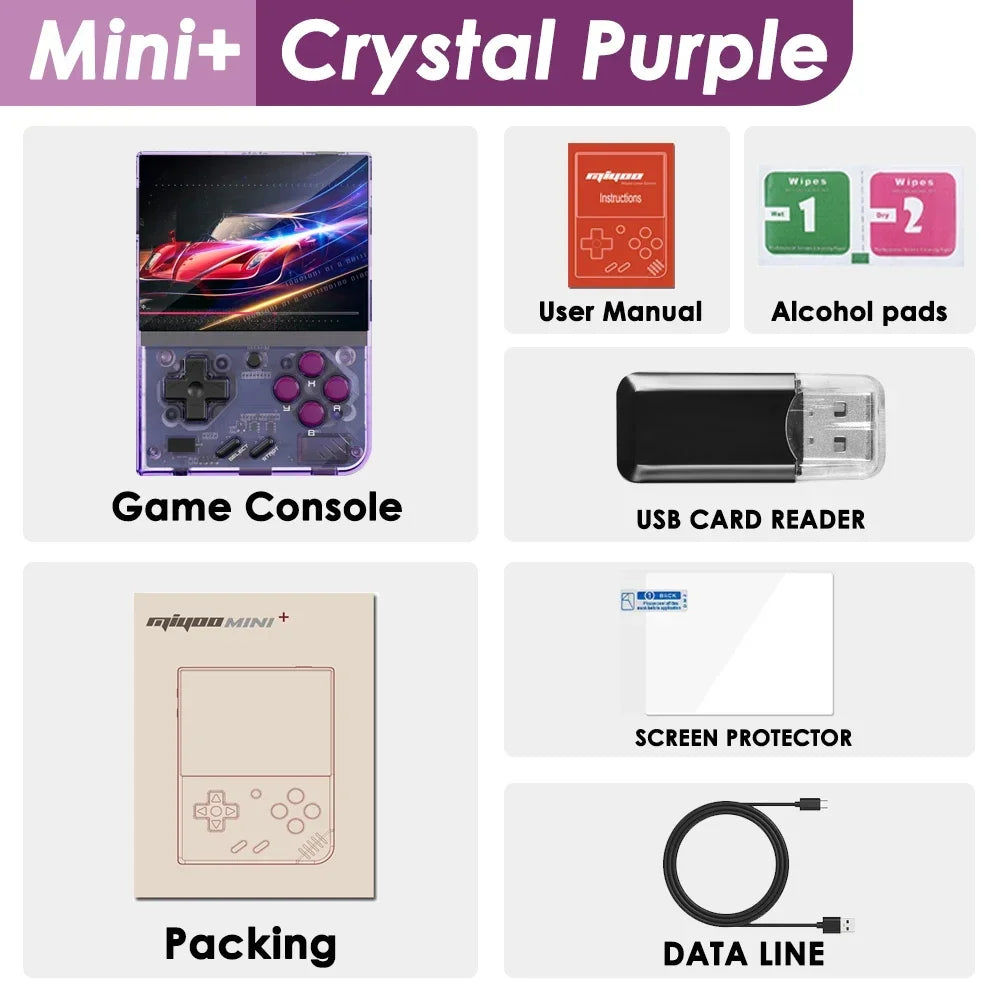 MIYOO Mini Plus V2 Handheld Game Console – IPS Screen