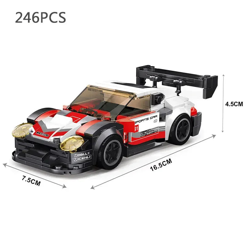 Speed Series Supercar Building Blocks