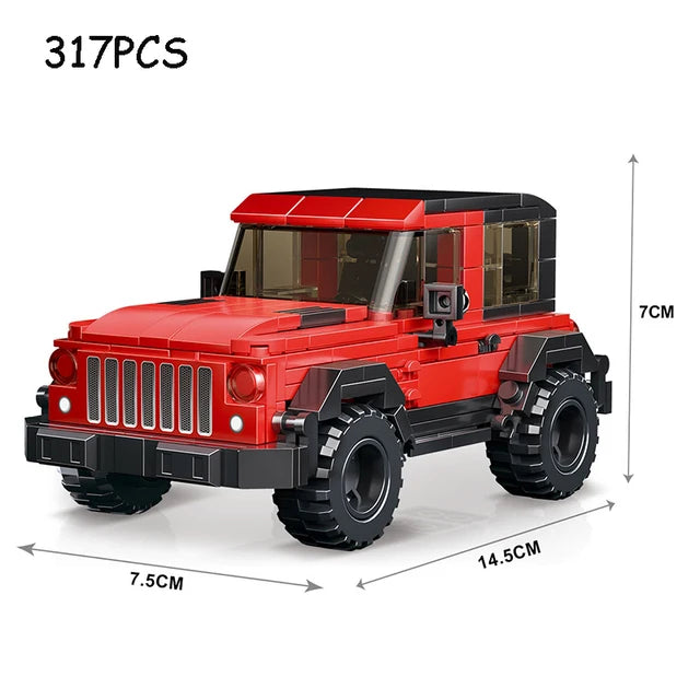 Speed Series Supercar Building Blocks