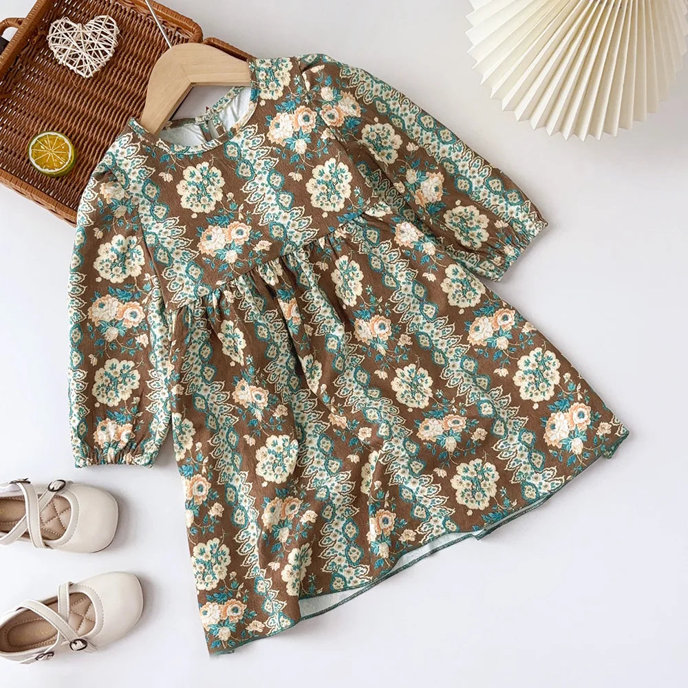 Bear Leader New Autumn Girls Dress 2-8 Years
