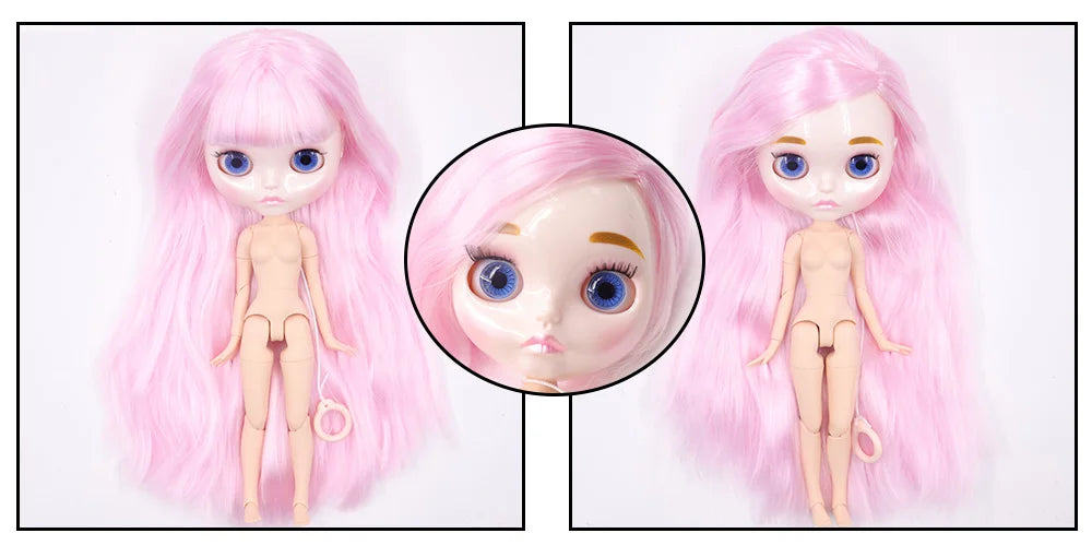 ICY DBS 1/6 BJD Blythe Doll – 30cm Jointed Anime Doll White Skin