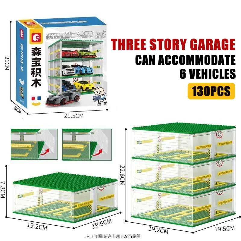 Speed Series Supercar Building Blocks
