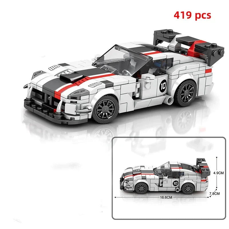 Speed Series Supercar Building Blocks