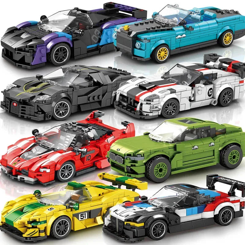 Speed Series Supercar Building Blocks