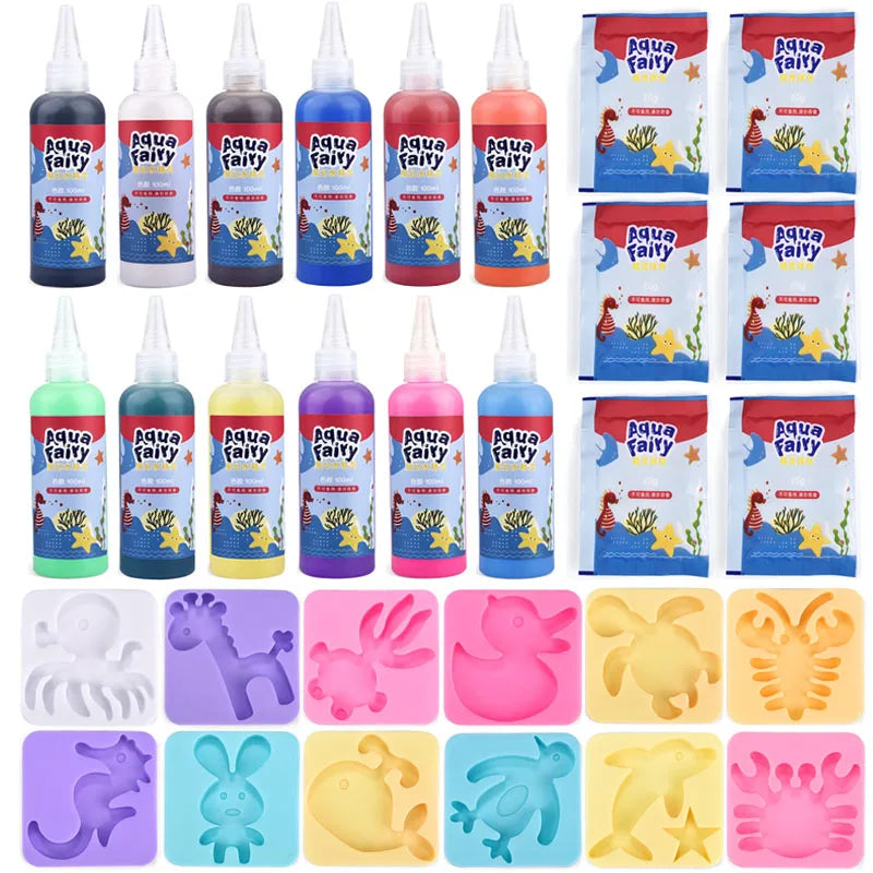 DIY Kids Craft Kit – Handmade Painting & Origami Water Elves