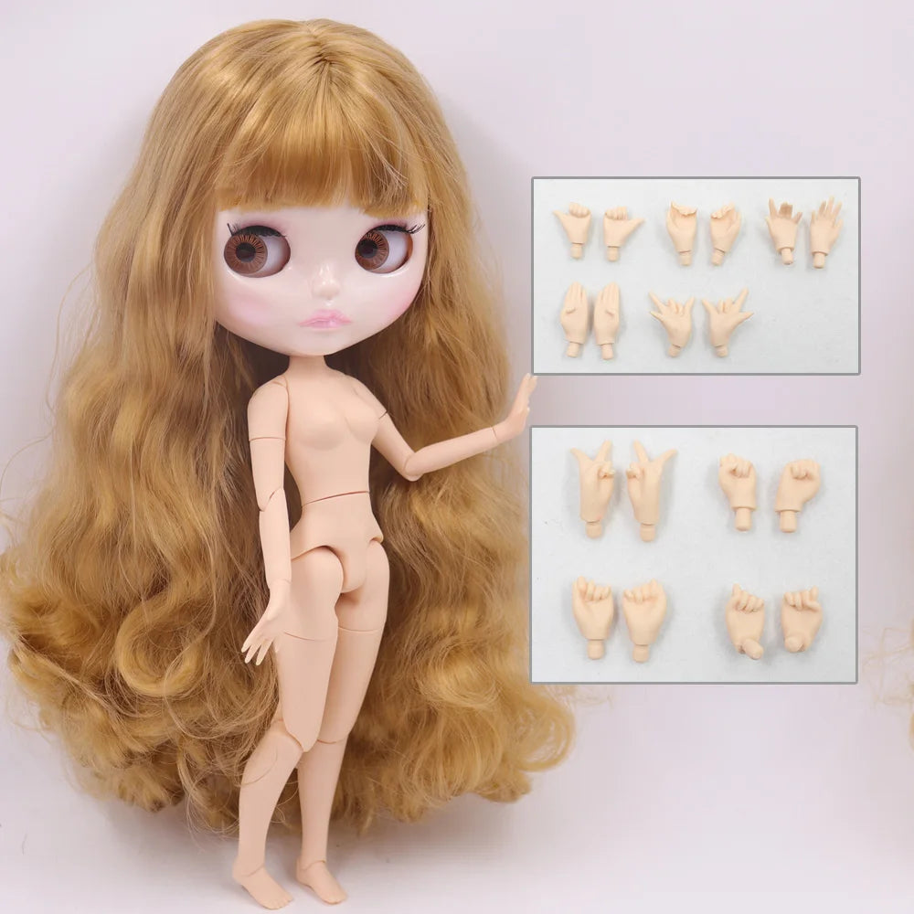 ICY DBS 1/6 BJD Blythe Doll – 30cm Jointed Anime Doll White Skin