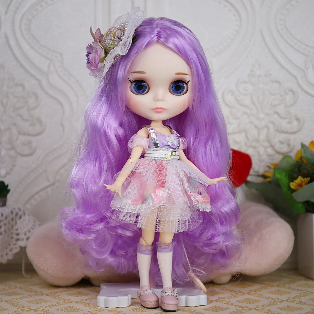 ICY DBS 1/6 BJD Blythe Doll – 30cm Jointed Anime Doll White Skin