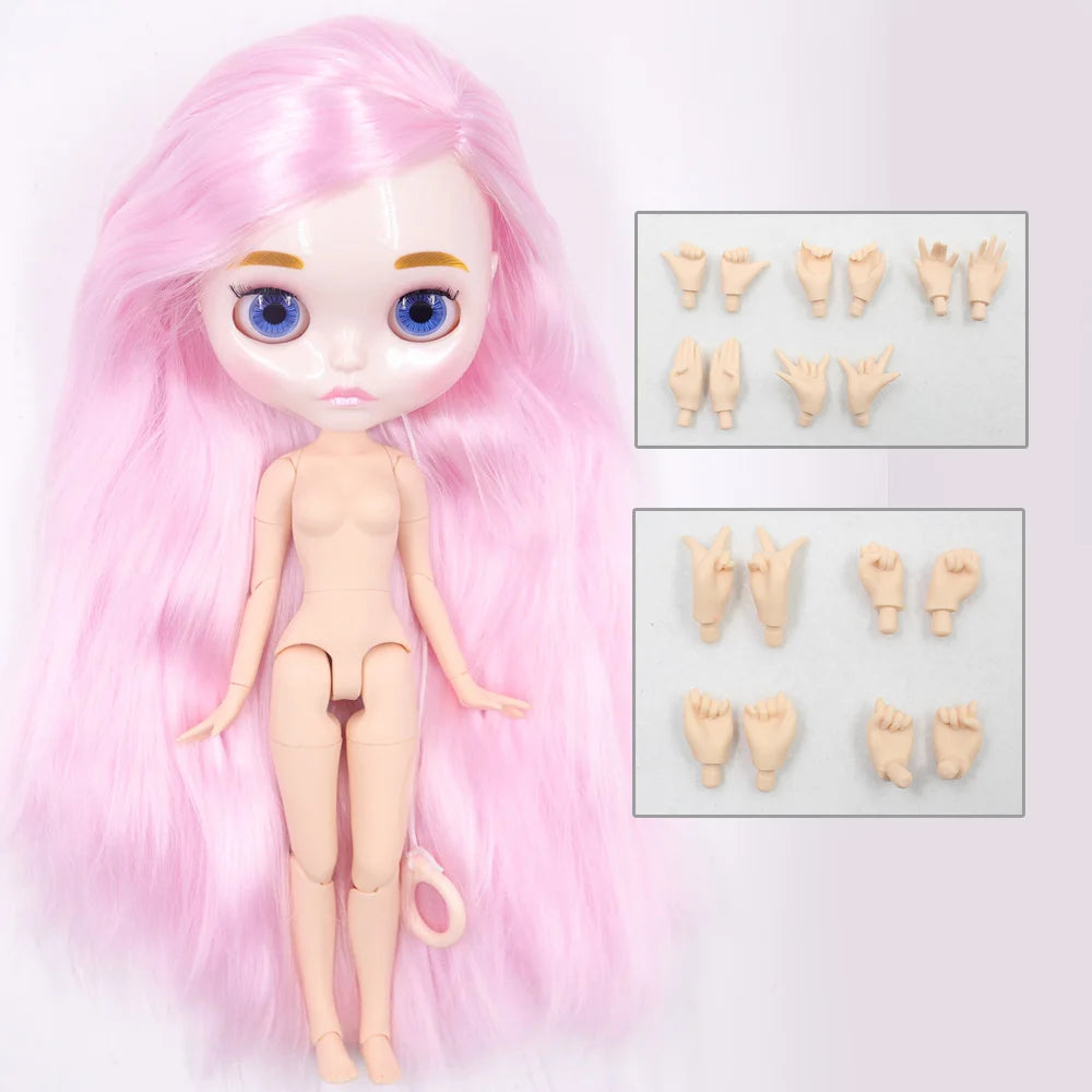 ICY DBS 1/6 BJD Blythe Doll – 30cm Jointed Anime Doll White Skin
