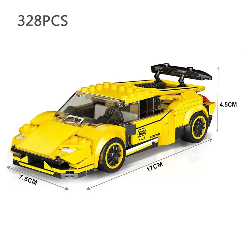 Speed Series Supercar Building Blocks