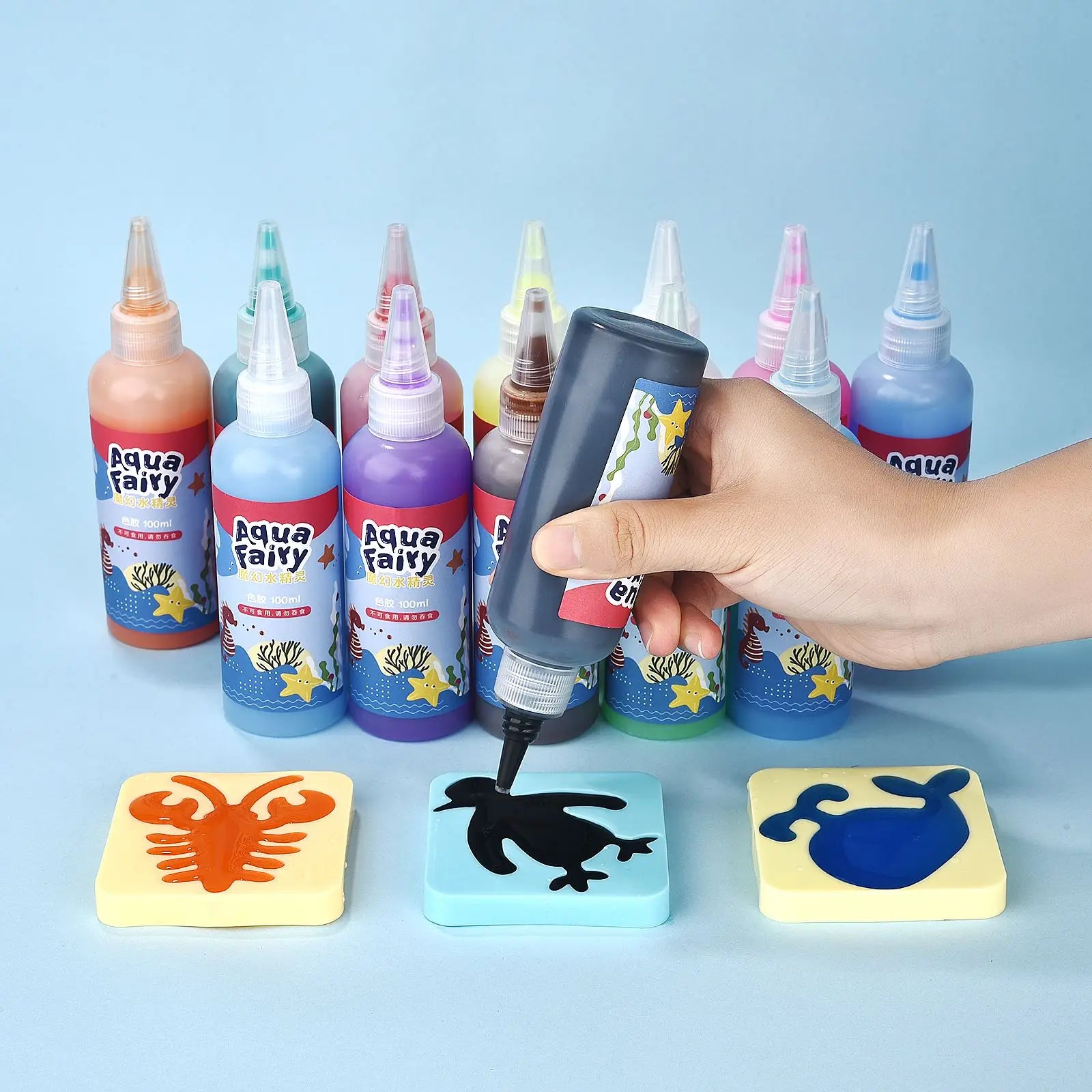 DIY Kids Craft Kit – Handmade Painting & Origami Water Elves