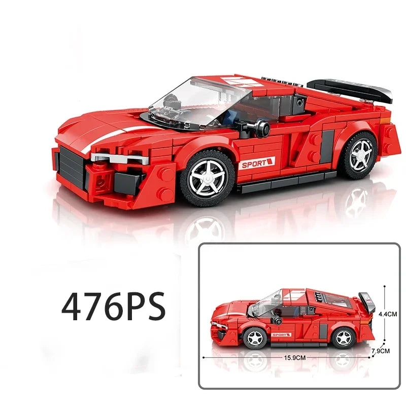 Speed Series Supercar Building Blocks