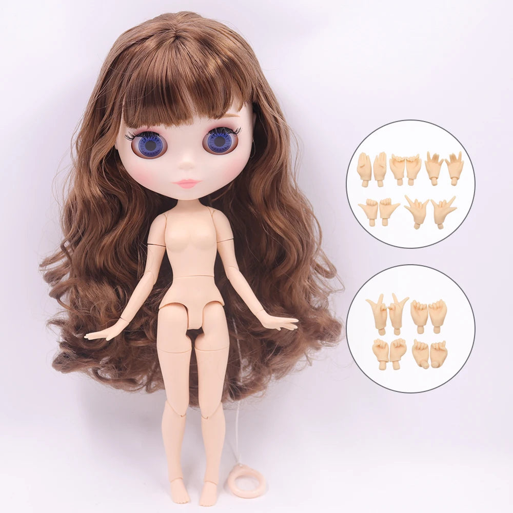 ICY DBS 1/6 BJD Blythe Doll – 30cm Jointed Anime Doll White Skin