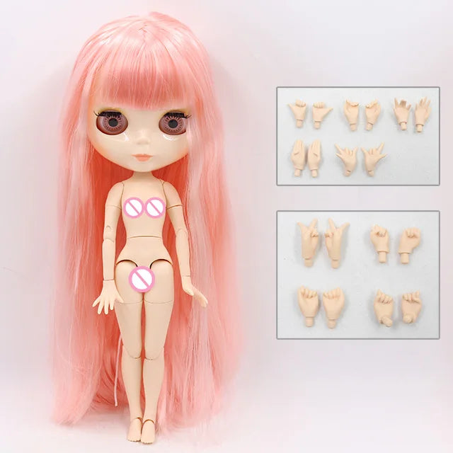 ICY DBS 1/6 BJD Blythe Doll – 30cm Jointed Anime Doll White Skin