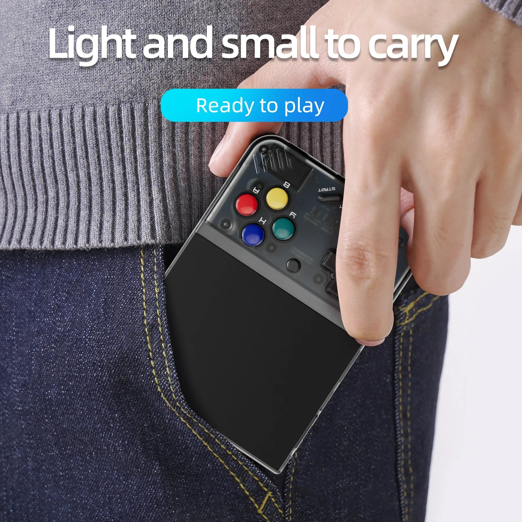 MIYOO Mini Plus V2 Handheld Game Console – IPS Screen