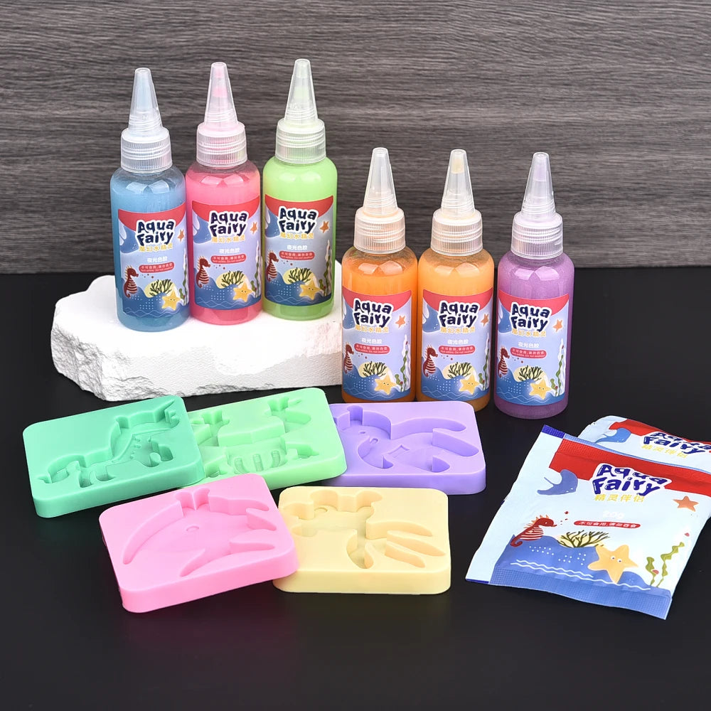 DIY Kids Craft Kit – Handmade Painting & Origami Water Elves