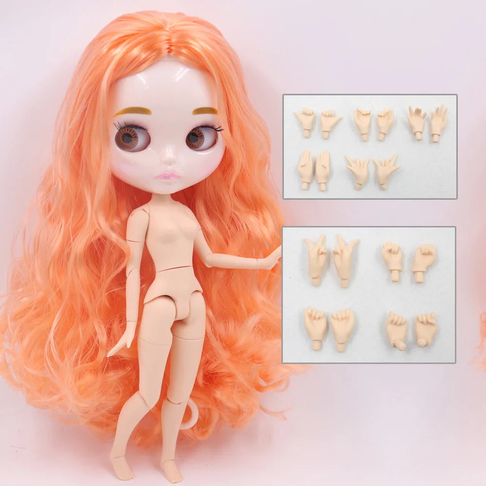 ICY DBS 1/6 BJD Blythe Doll – 30cm Jointed Anime Doll White Skin