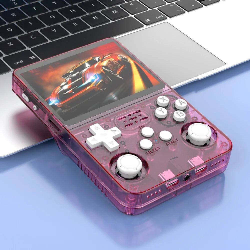 BOYHOM R36S Retro Handheld Game Console – 3.5" IPS Screen