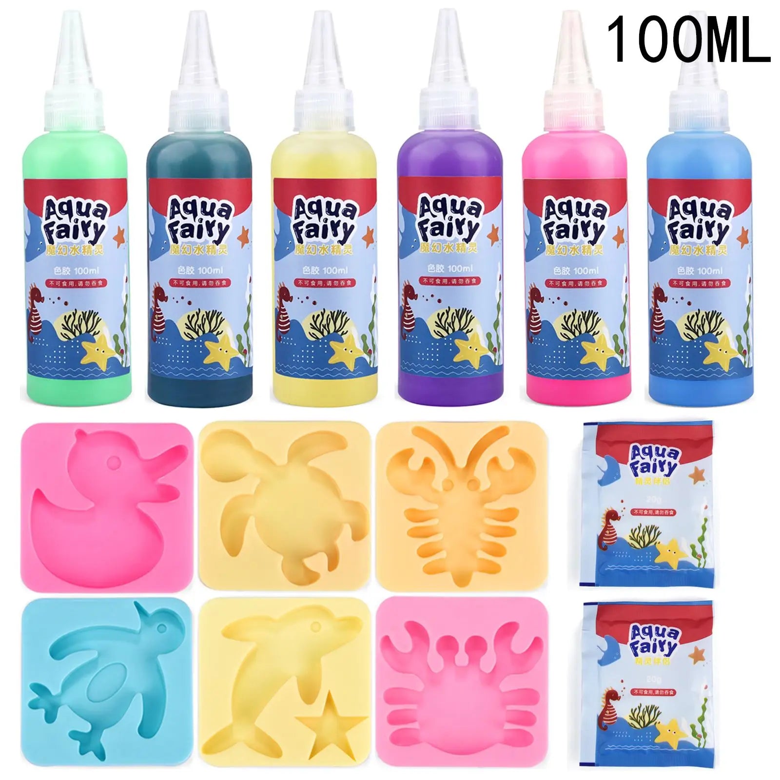 DIY Kids Craft Kit – Handmade Painting & Origami Water Elves
