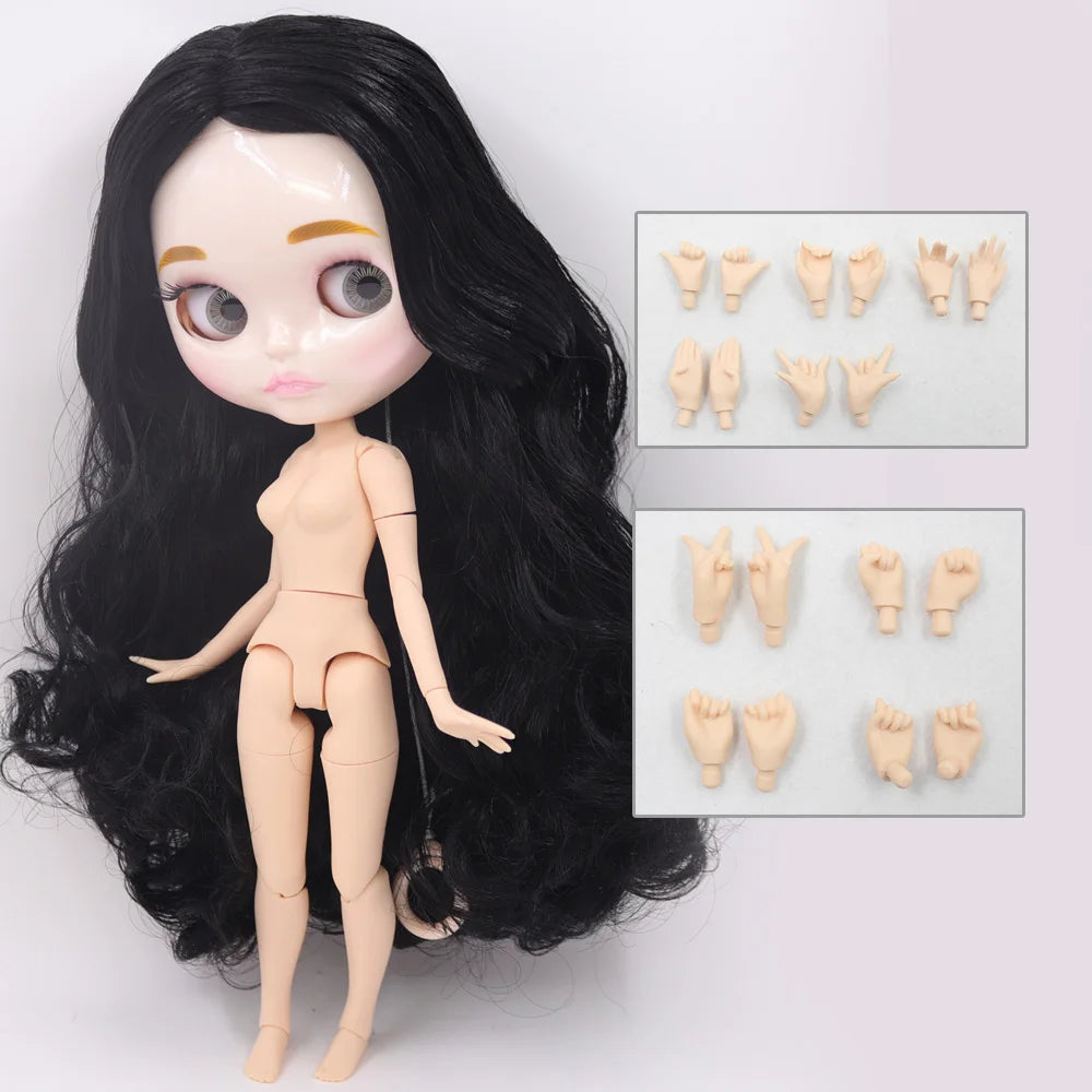ICY DBS 1/6 BJD Blythe Doll – 30cm Jointed Anime Doll White Skin