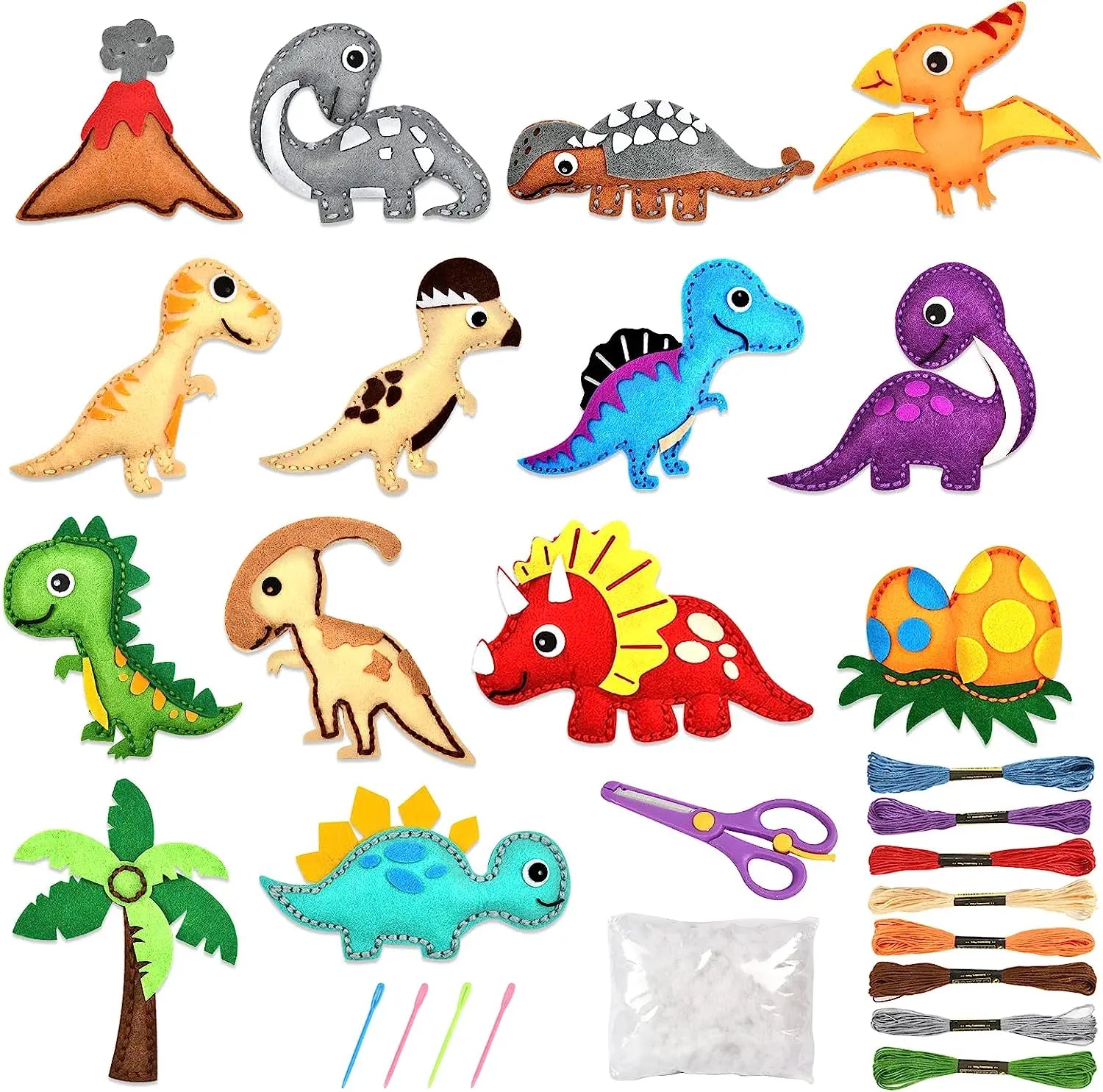 Woodland Animals Sewing Kit – DIY Felt Plush Craft for Kids
