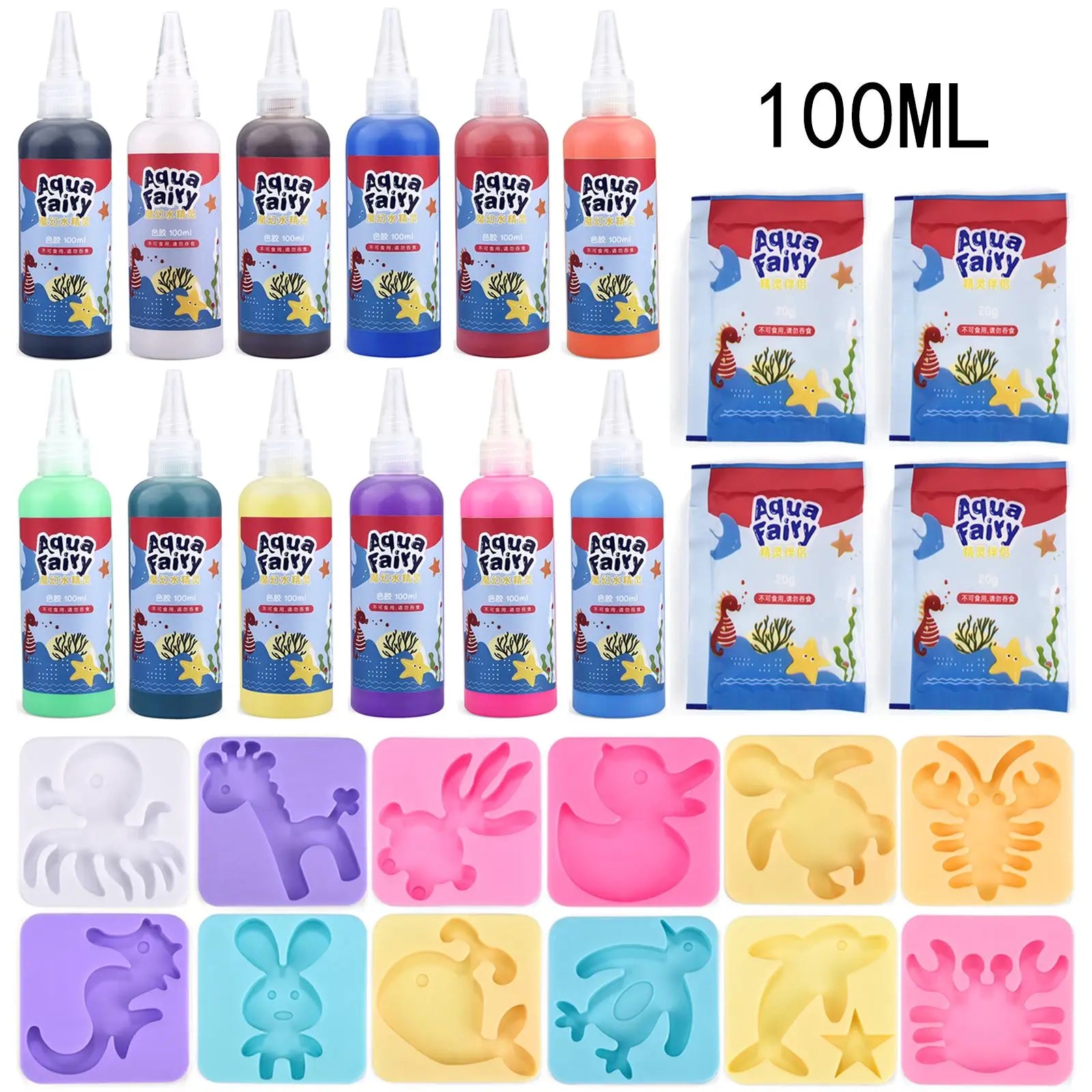 DIY Kids Craft Kit – Handmade Painting & Origami Water Elves