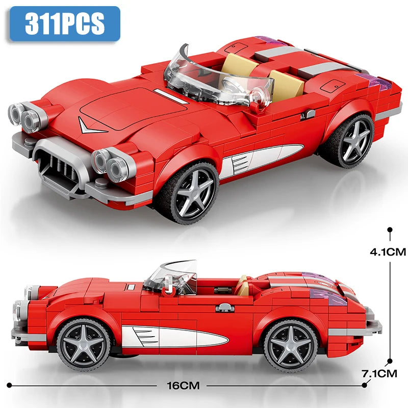 Speed Series Supercar Building Blocks