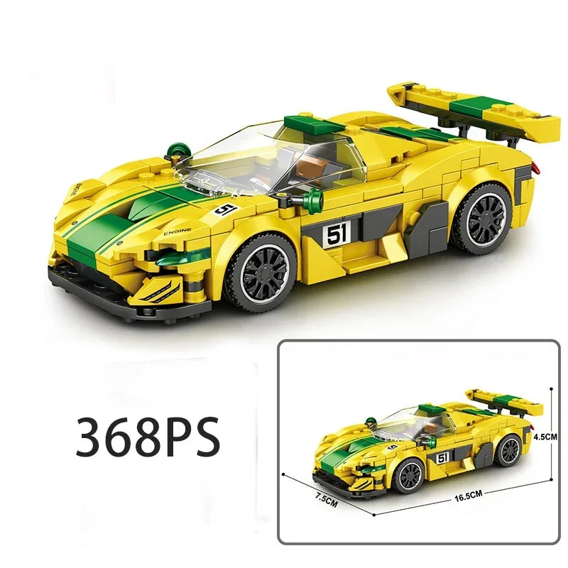 Speed Series Supercar Building Blocks