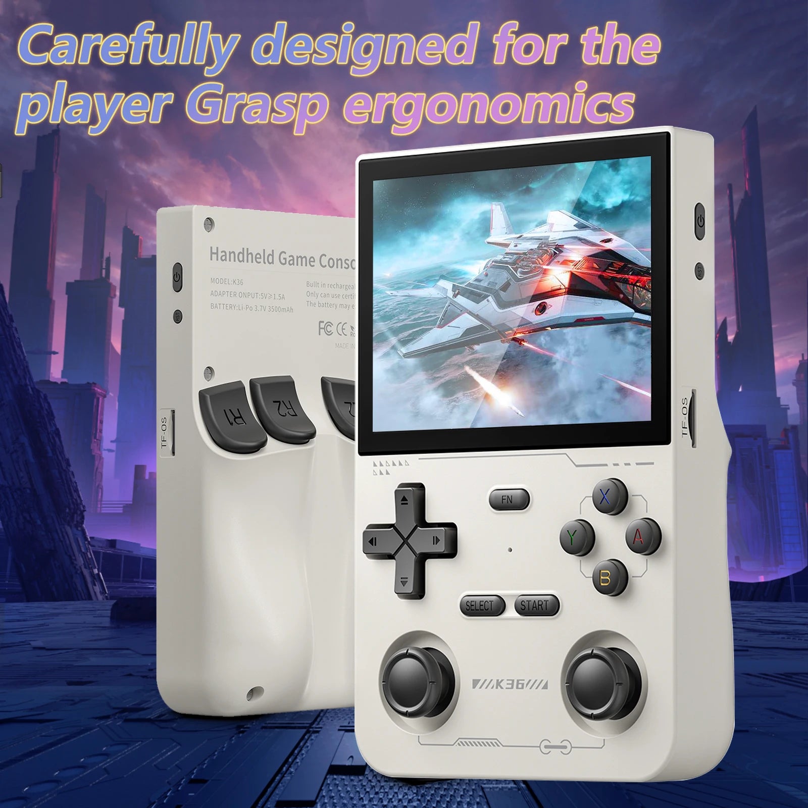 GAMINJA K36 Handheld Game Console – 3.5