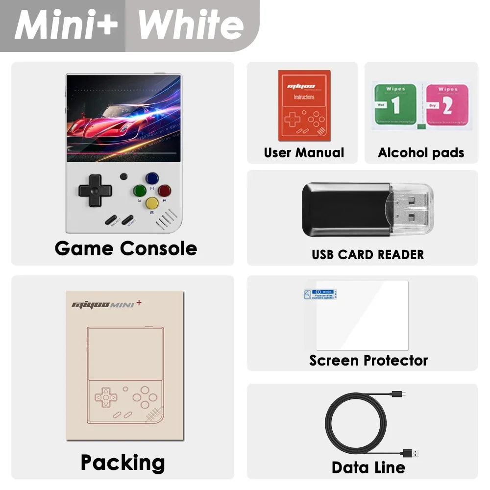 MIYOO Mini Plus V2 Handheld Game Console – IPS Screen