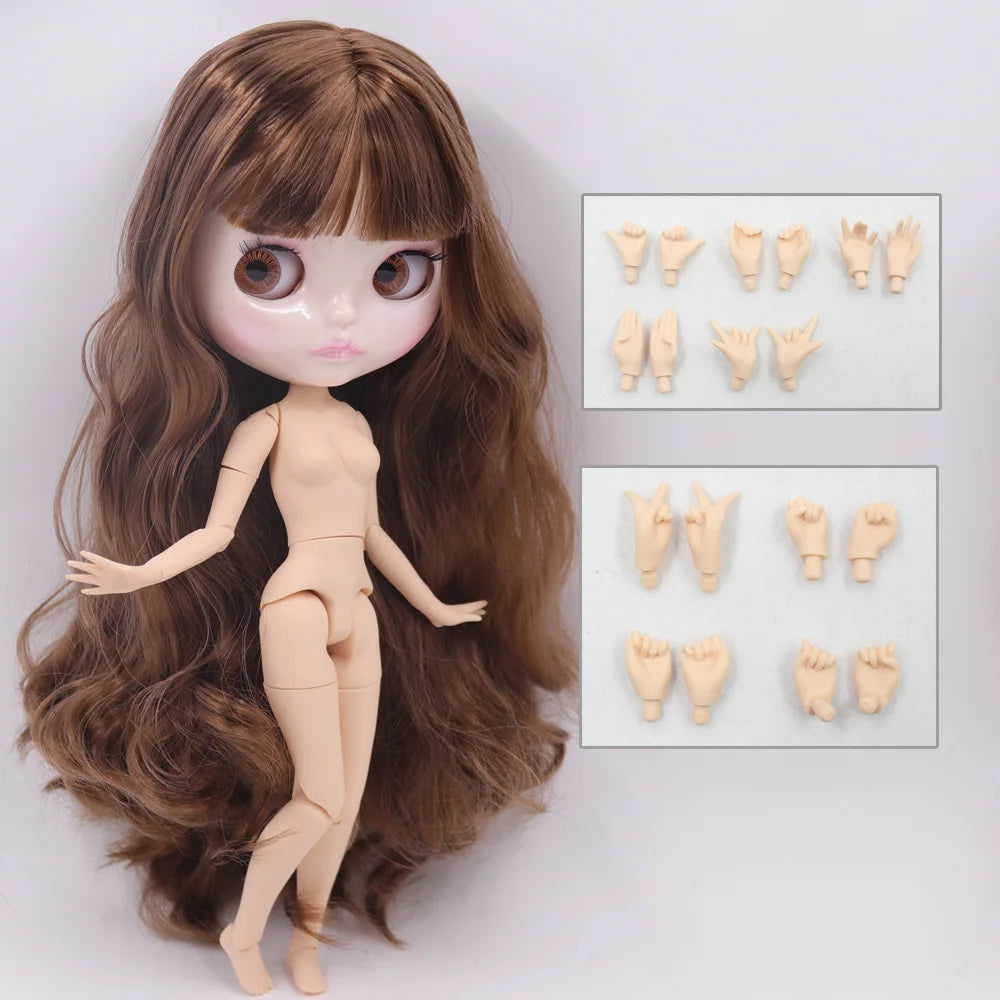 ICY DBS 1/6 BJD Blythe Doll – 30cm Jointed Anime Doll White Skin