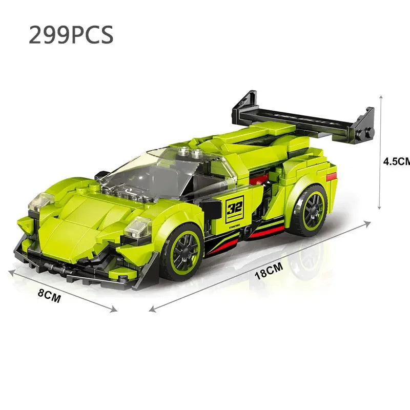 Speed Series Supercar Building Blocks
