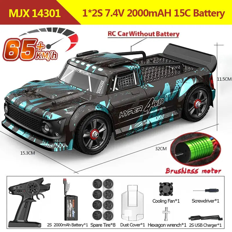 Hyper Go MJX 14301/14302/14303 – 1/14 Scale Brushless 4WD RC Car