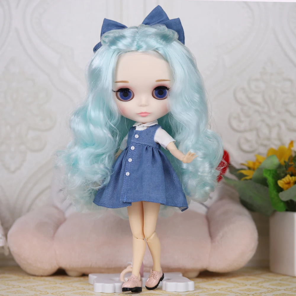 ICY DBS 1/6 BJD Blythe Doll – 30cm Jointed Anime Doll White Skin