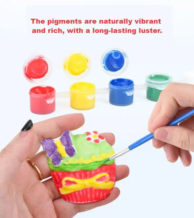 DIY Plaster Doll Painting Kit – Arts & Crafts Set for Kids